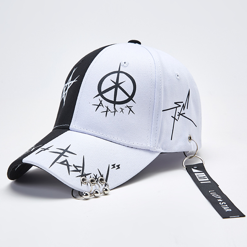 Hip-hop Korean casual all-match baseball cap Techwear Shop