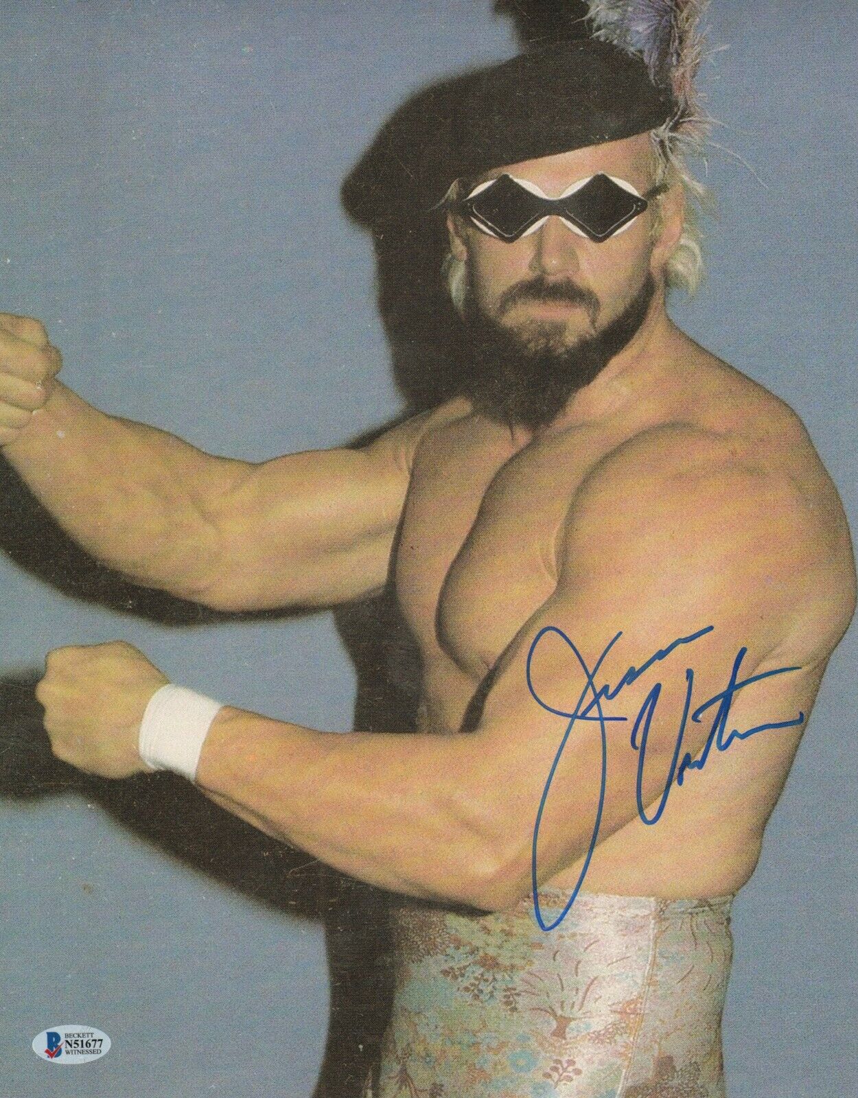 Jesse Ventura Signed 11x14 Photo Poster painting BAS Beckett COA WWE Legend Picture Autograph 77