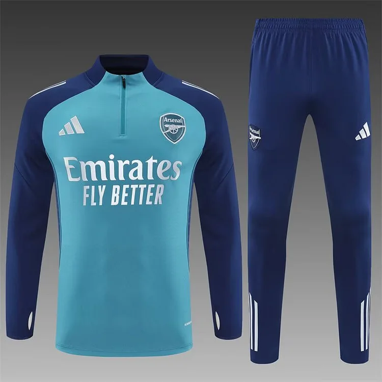 25/26 Arsenal green long-sleeved training suit