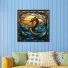 (40*40cm)Dragon - Round Partial AB Drill Diamond Painting