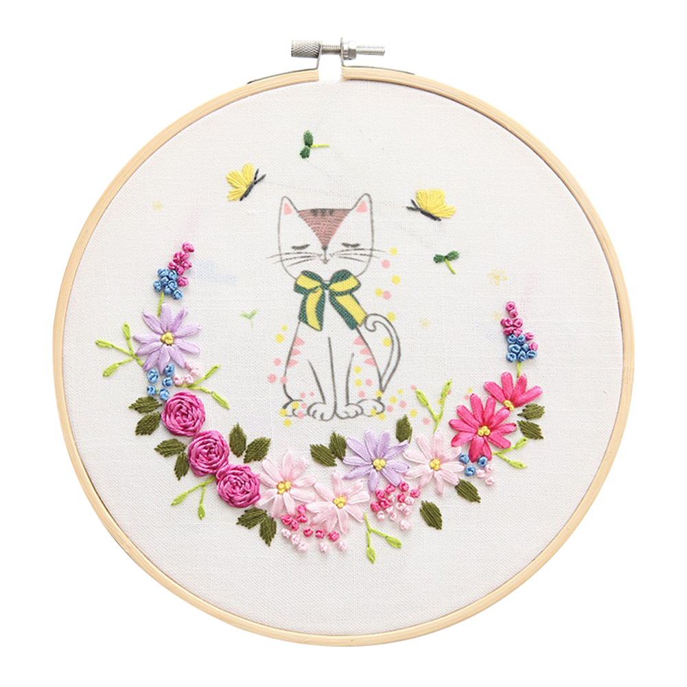 

Cat - Embroidery Cross Stitch - 20*20CM, 501 Original