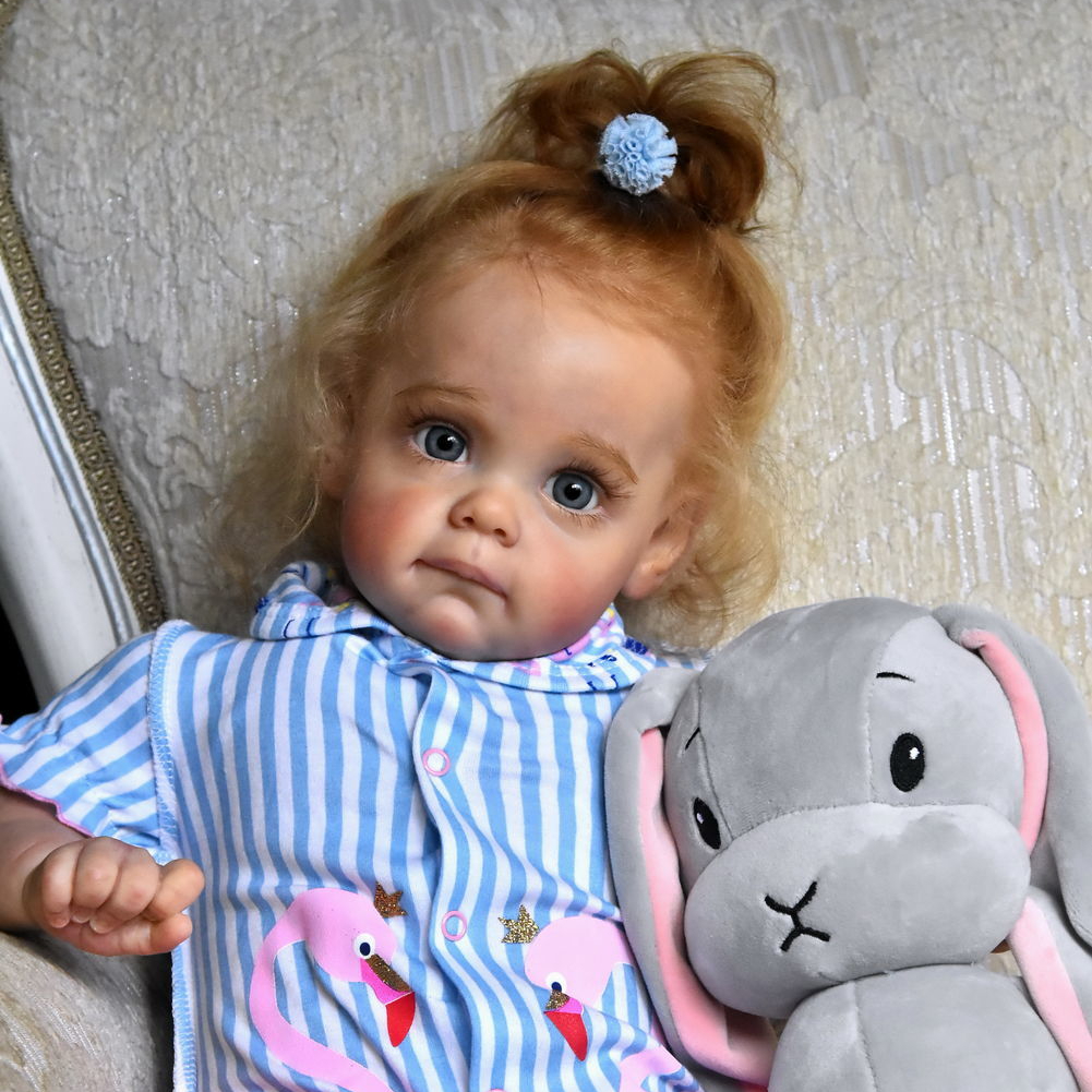 17'' Realistic And Lifelike Reborn Baby Cute Girl Doll Georgia