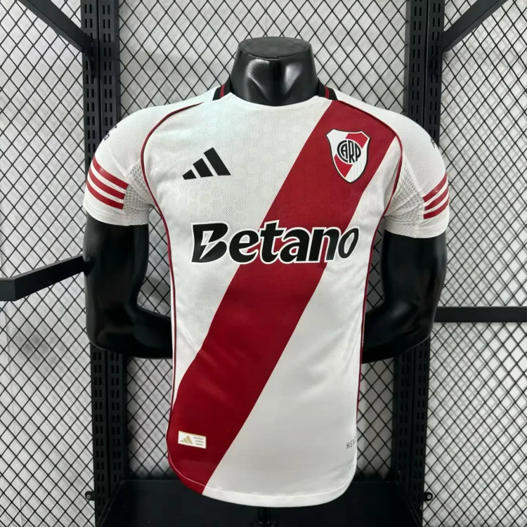 2025-26 New Season-River Plate Home Jersey-Player Edition