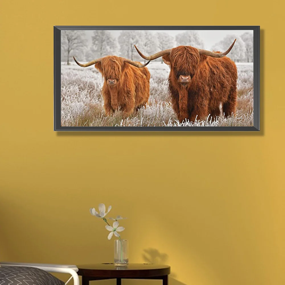 Diamond Painting - Full Round Drill - Yak(80*40cm)