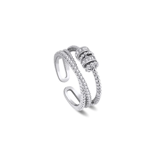 HOT SALE - JANSIO Threanic Triple-Spin Ring （Limited time discount 🔥 last day🔥）