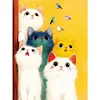 (US Local)Cats-Paint By Numbers Kit(30x40cm)