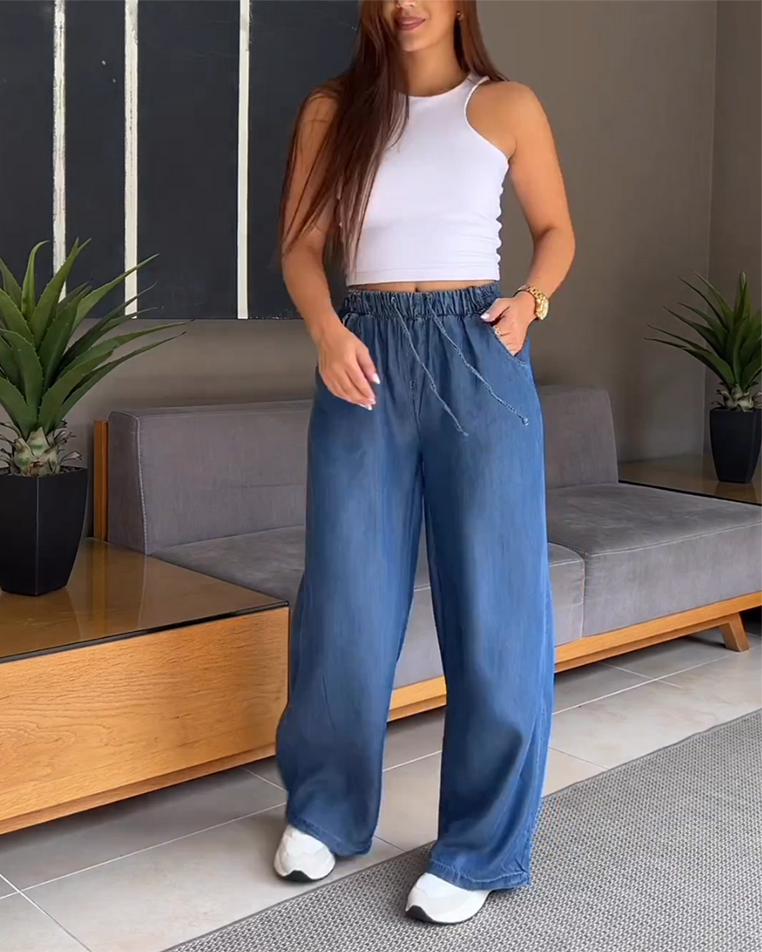 CASUAL LOOSE JEANS cfce