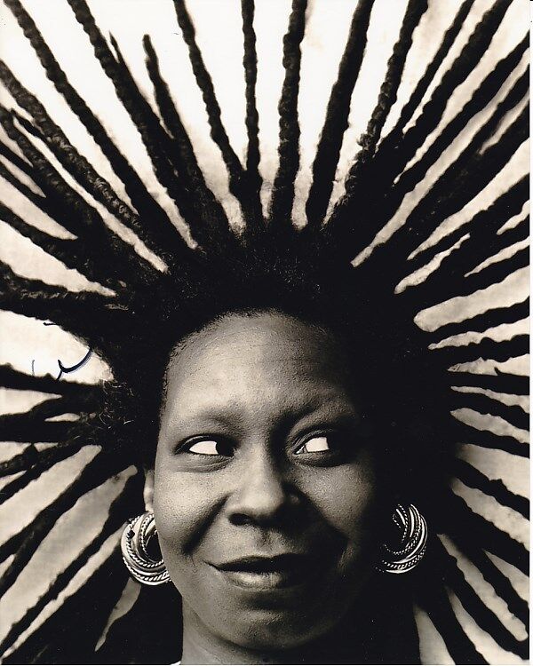 WHOOPI GOLDBERG Signed Autographed Photo Poster painting