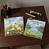 3PCS Scenery Coloring Book Set Mindfulness Art Books for Adults 