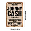 Johnny Cash - Metal Tin Signs(8*12Inch/12*16Inch)