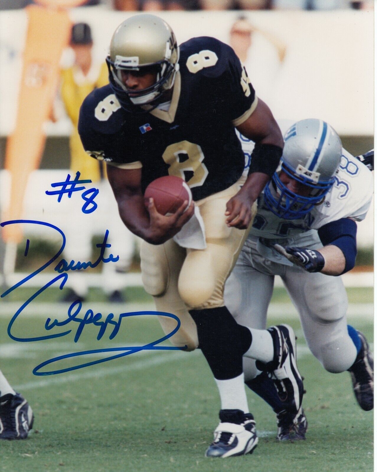 Daunte Culpepper #1 8x10 Signed Photo Poster painting W/COA U of Central Florida