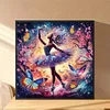 Diamond Painting-DIY Crystal Rhinestone Butterfly Dance Girl(Box Packaging)