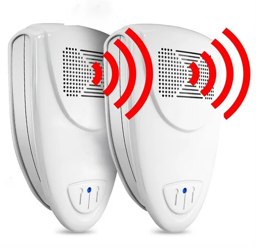 Ultrasonic Squirrel Repeller PACK of 2 - Get Rid Of Squirrels In 72 Hours