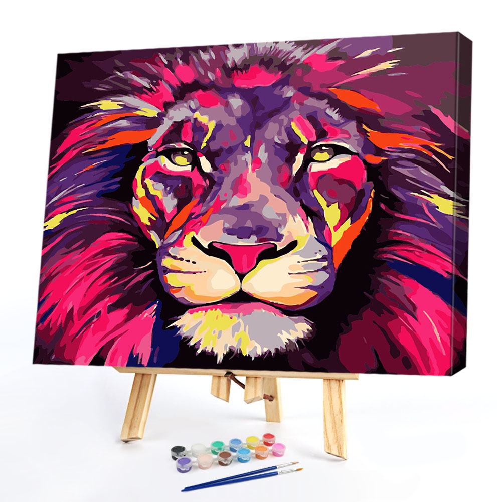 

40*50cm - Paint By Numbers - Tiger, 501 Original