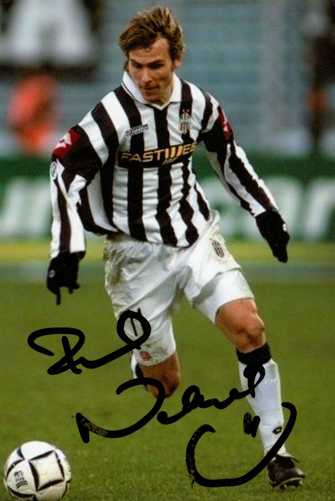 Pavel Nedved Signed 6x4 Photo Poster painting Juventus Czech Republic Autograph Memorabilia +COA