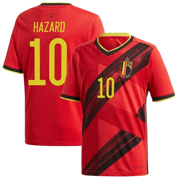 Belgien Eden Hazard 10 Home Trikot EM 2020-2022 WM