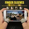 1 Pair Breathable Game Controller Sweat Proof Gaming Finger Thumb Sleeve