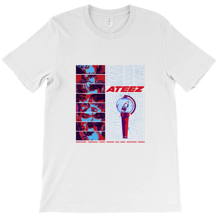 ATEEZ Lightstick Printed T-shirt officialateezshop