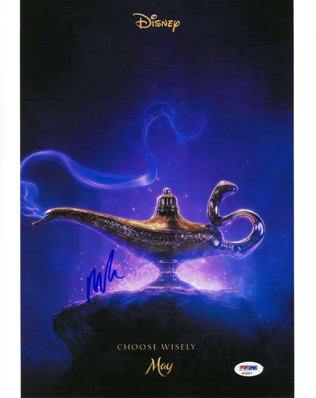 Marwan Kenzari Signed Aladdin Authentic Autographed 11x14 Photo Poster painting PSA/DNA #AF62071