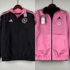 2024/2025 Inter Miami Reversible Windbreaker Black-Pink Soccer Jersey 1:1 Thai Quality