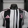 2025/2026 Player Version Long Sleeve Juventus Home Football Shirt 1:1 Thai Quality