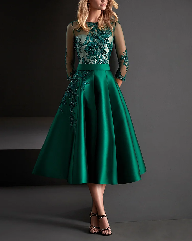 Casual Elegant Ladies Print Versatile Dress
