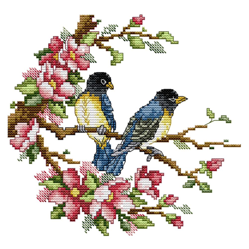 

Magpie - 11CT Stamped Cross Stitch - 35*32CM, 501 Original