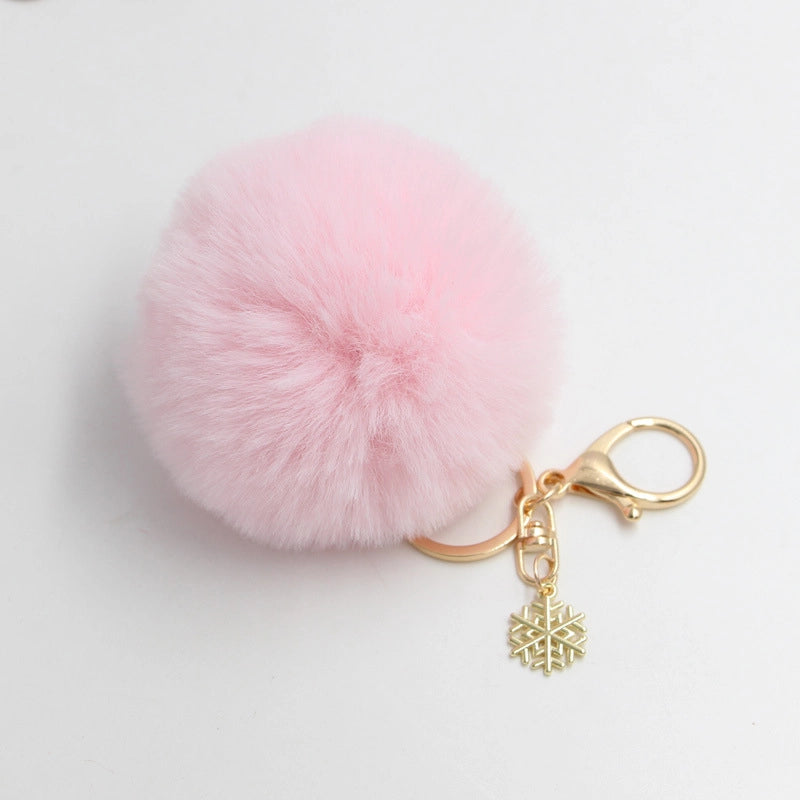 Plush Round Bag Charms