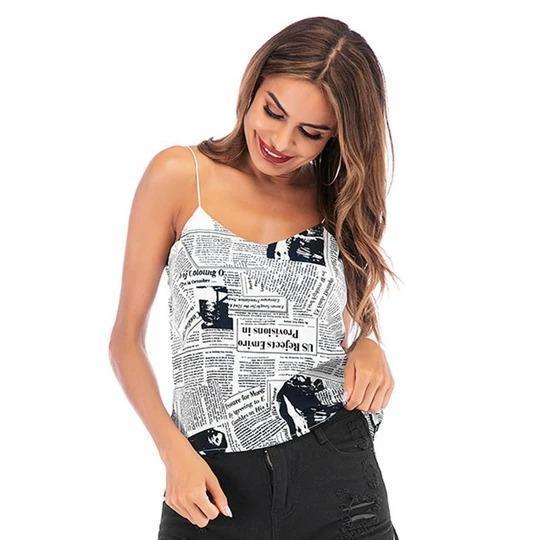 Sexy v-neck bottoming vest female summer inner top