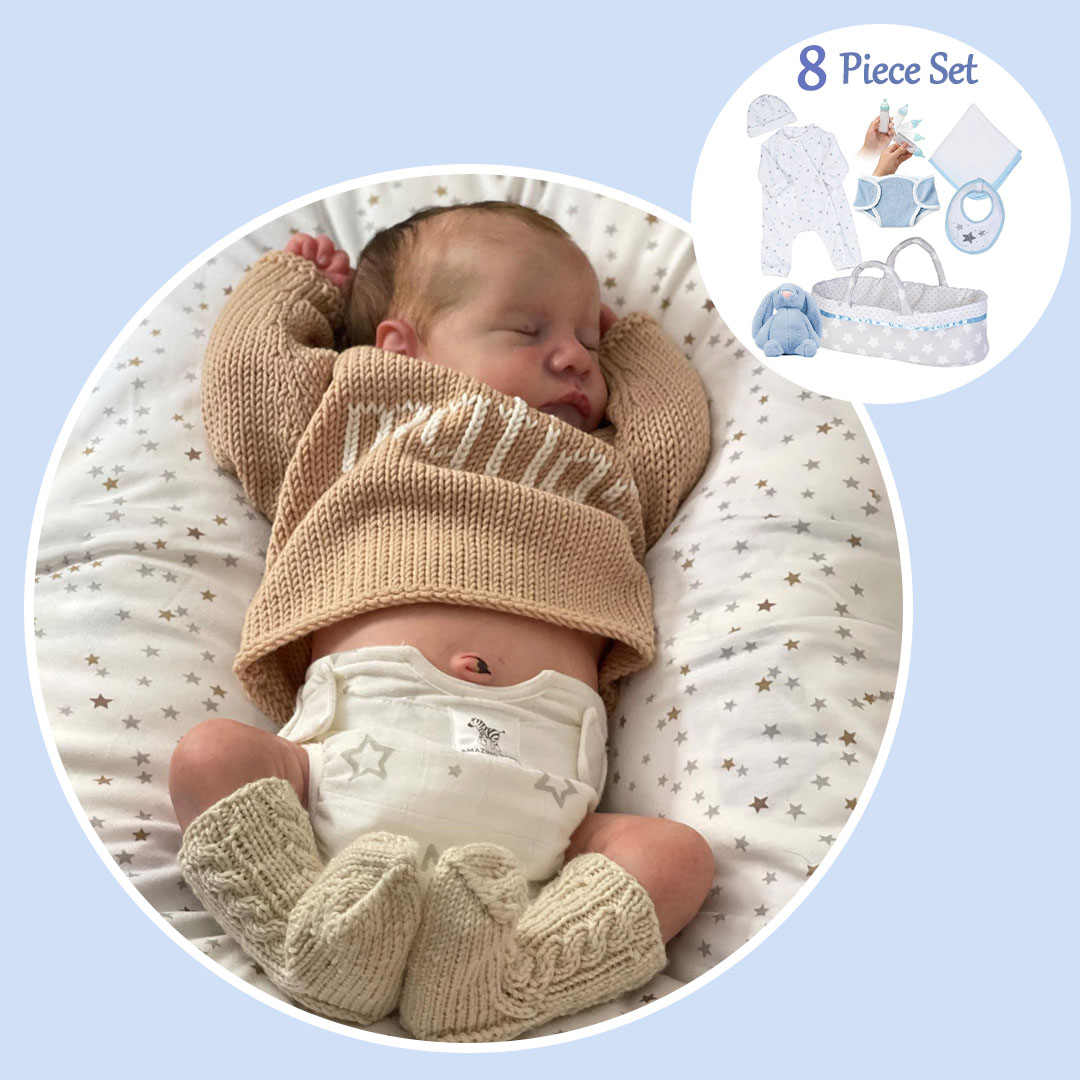 REBORN BABY DOLL NEWBORN VINYL SILICONE GIFTS CHILD FRIENDLY MADE IN UK