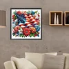 Diamond Painting-DIY Crystal Rhinestone Independence Day Flower(40*40CM)