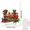 Diamond Painting Christmas Train Table Top Ornament Kits for Home Office