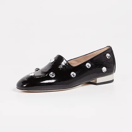 フラットシューズ ^fri fla^ black loafer 19B510 FLATTERED-CAMILABLACKLEATHER-