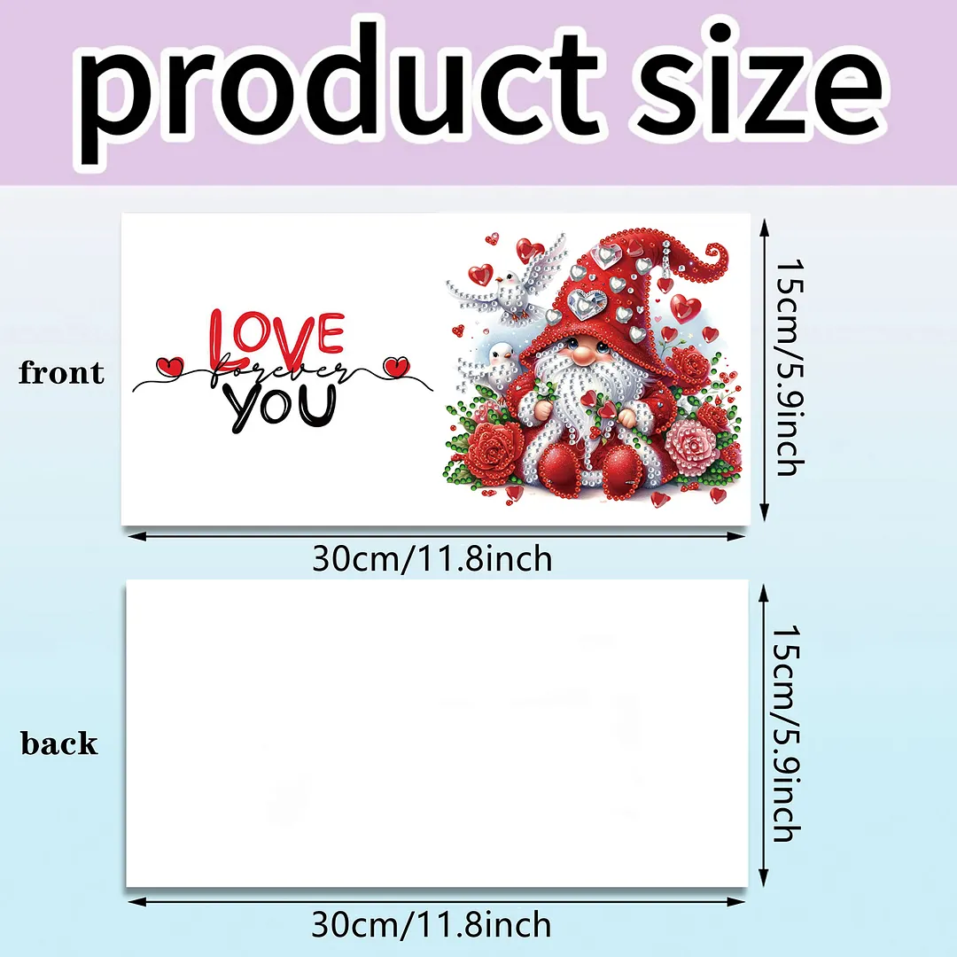 6PCS Goblins DIY Diamond Painting Greeting Card Set with Envelopes for Adults Gifts