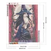uk.everydayedeals Diamond Painting - Full Round - Witch (40*50cm)