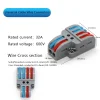 10/30/50 pcs Universal Cable Connector，Embedded terminal block universal quick connector