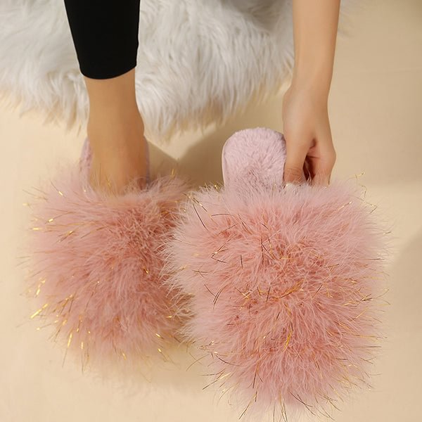 Susiecloths Comfy Candy Color Fuzzy Slippers
