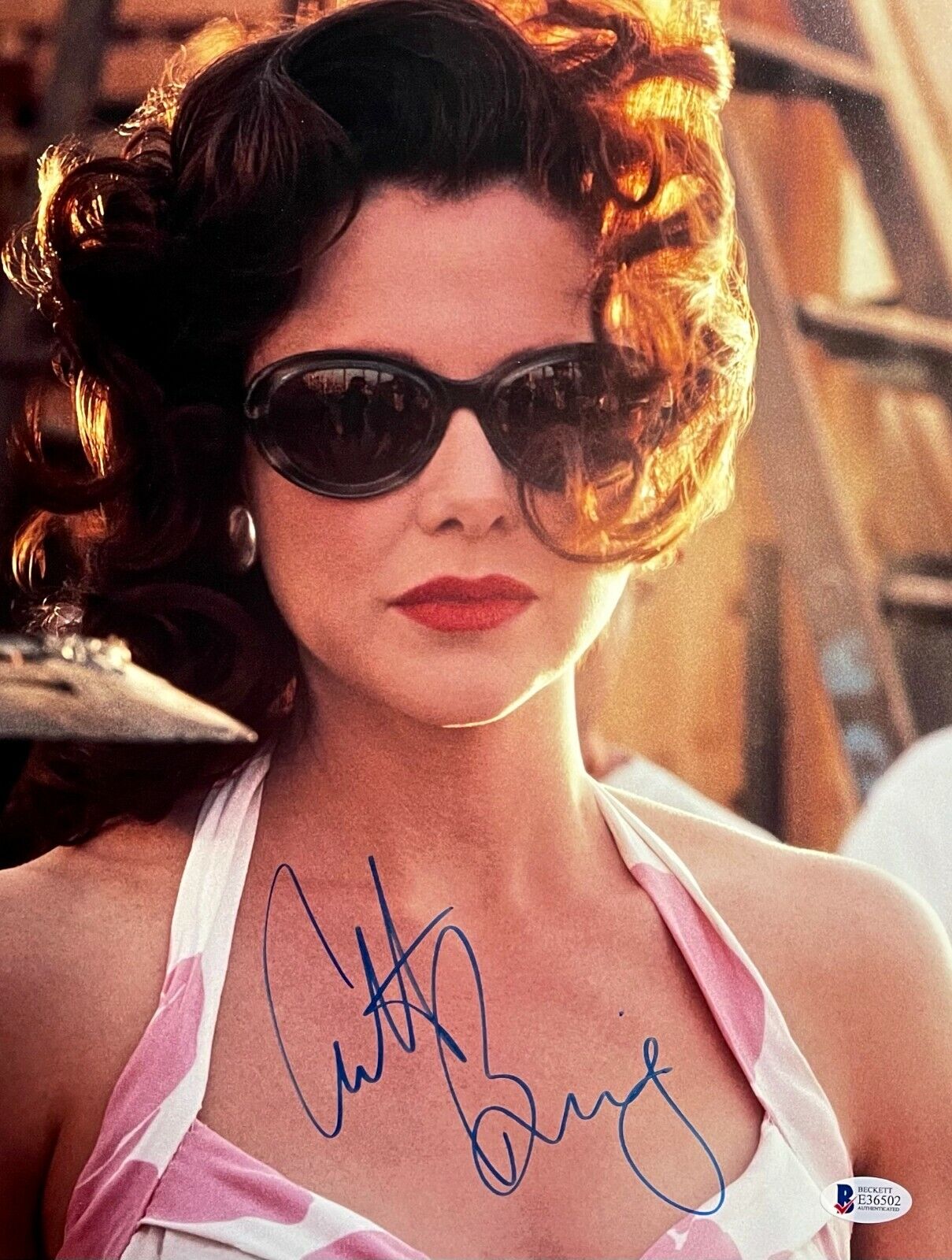 ANNETTE BENING Autograph SIGNED 11x14 Photo Poster painting BUGSY BECKETT CERTIFIED BEAUTIFUL!