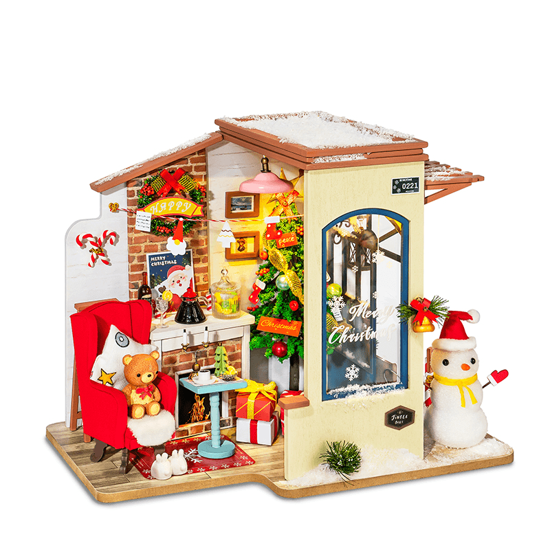 Santa's Miniature Snow House | Anavrin