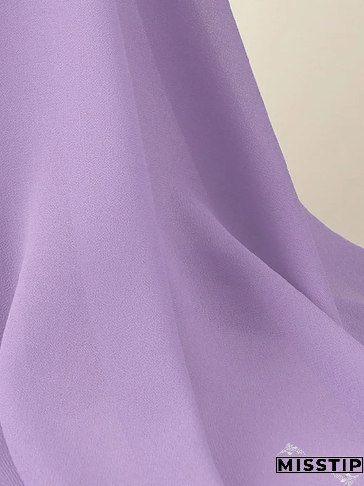 Simple Chiffon Scarf