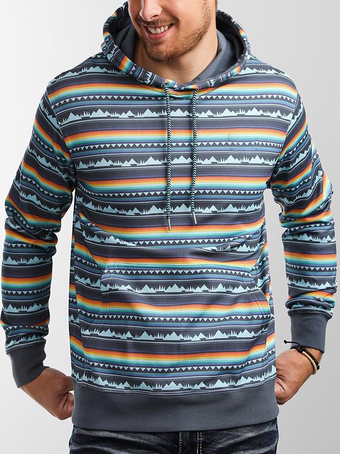 Men's  Long Sleeve Casual Hoodie