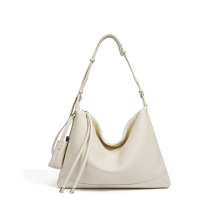 Portable Crossbody Bag Large Capacity Cowhide Tote Bag VOCOSI VOCOSI