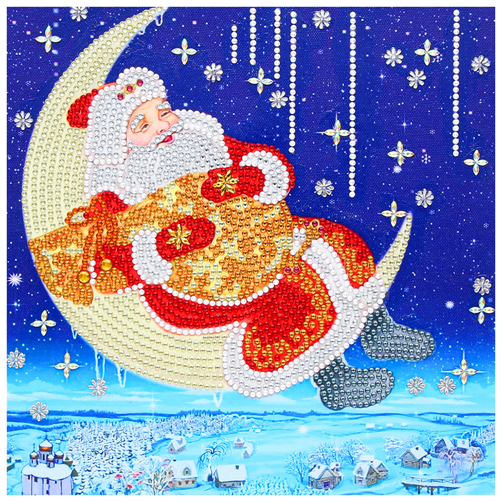 

Santa - Special Shaped Diamond Painting - 30*30CM, 501 Original