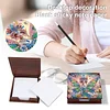 Wooden DIY Fairy Beauty 2 Diamond Painting Kit Note Box with 160 Papers Gifts