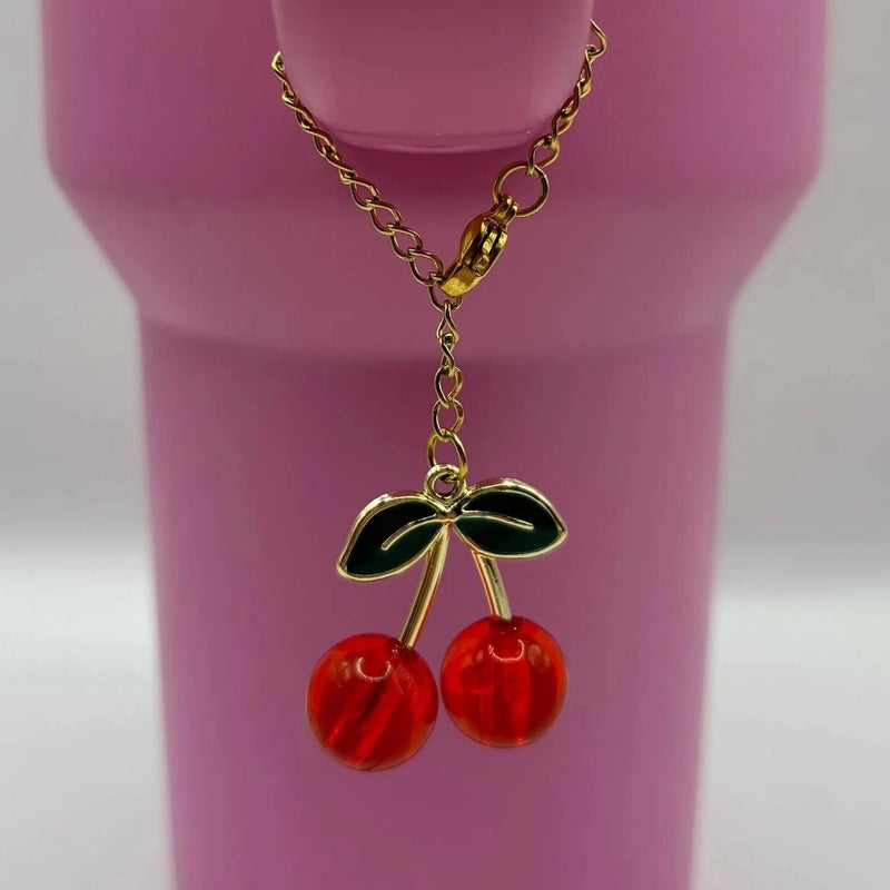 Arylic Cherry Bag Charms
