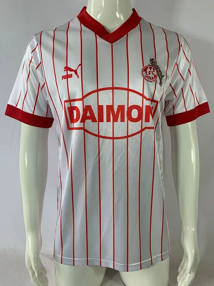 Retro Player 1985-1986 Koln FC Home Jersey