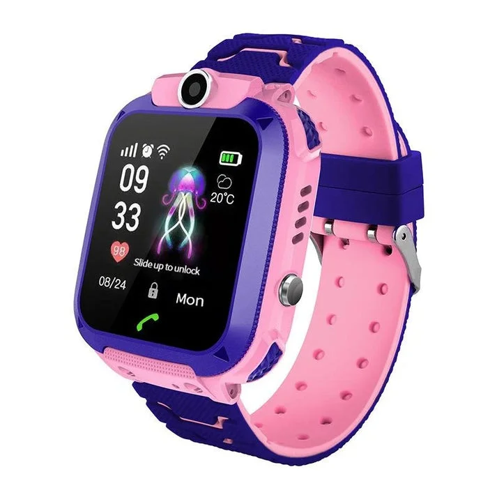 Kids Smartwatch with GPS, Waterproof, Voice Chat, and Games