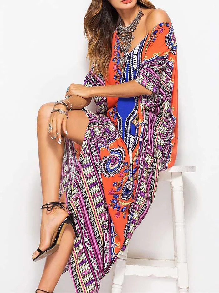 Women's New Style Printed Casual Fashion Dress