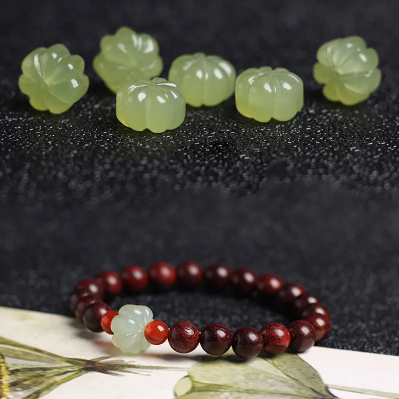 Tibetan Small Leaf Red Sandalwood Balance Bracelet