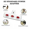 3 Horizontal Socket Power Adapter Power Converter Socket for Living Room Bedroom